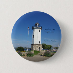 Schaltfläche Fond Du Lac Lighthouse Button