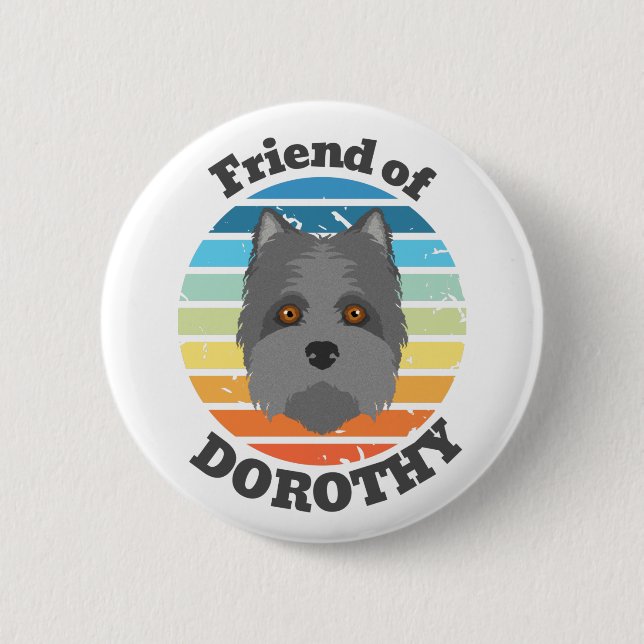 Schaltfläche Freund des Dorothy Pride Button (Vorderseite)