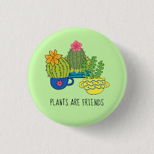 Schaltfläche "Freundliche Pflanze - Succulents" Button