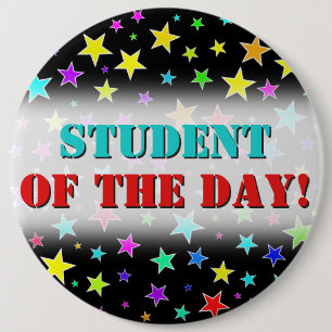 Schaltfläche "Fun, farbenfrohe Sterne" Button