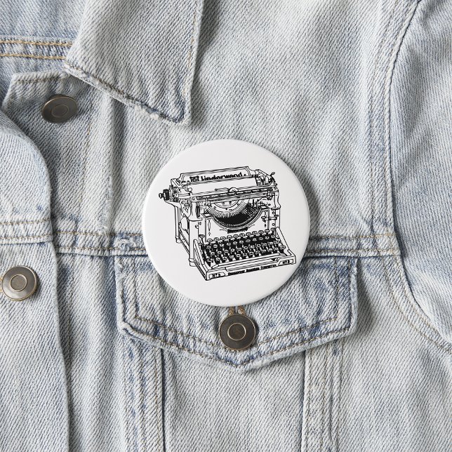 Schaltfläche für alte Schreibmaschine Button (Von Creator hochgeladen)