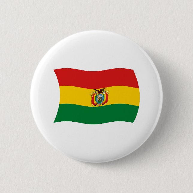 Schaltfläche für Bolivien Button (Vorderseite)