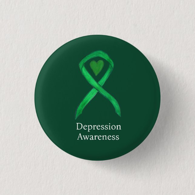 Schaltfläche für das Button "Depression Awareness  (Vorderseite)