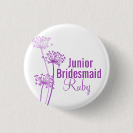 Schaltfläche für das Button der lila Blume