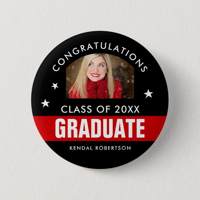 Schaltfläche für das Foto "Benutzerdefiniertes Sch Button (Vorderseite)