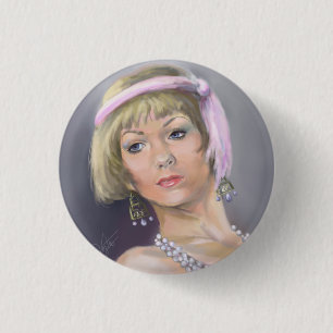 Schaltfläche für das Springtime-Flapper-Portrait Button