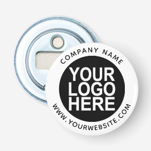 Schaltfläche für den Button mit dem Firmenlogo Flaschenöffner