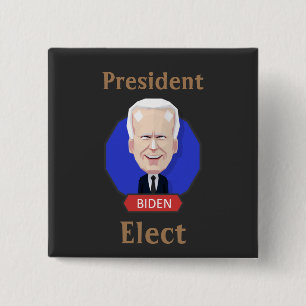 Schaltfläche für den designierten Präsidenten Button