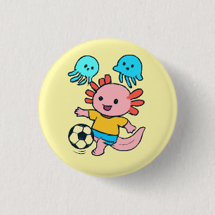 Schaltfläche für den Fußball-Spieler Button