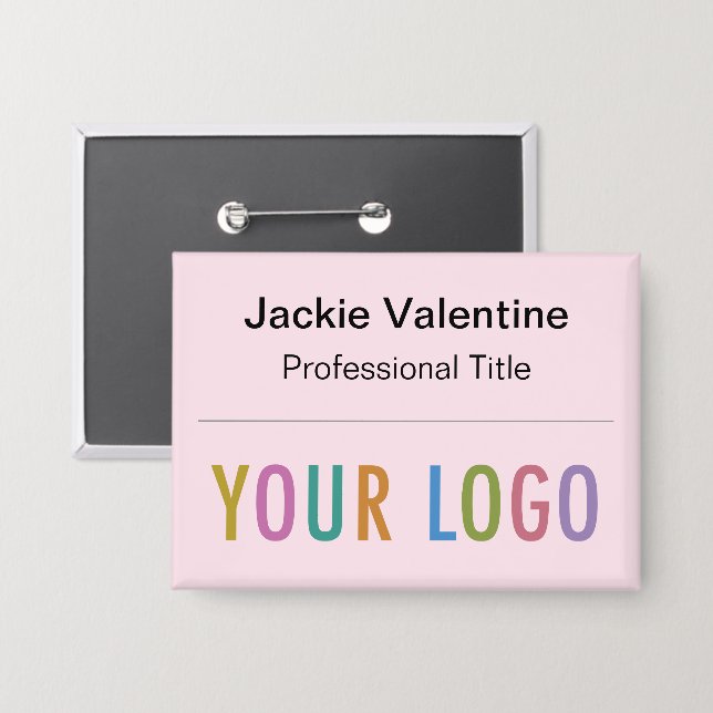 Schaltfläche für den hinteren Button mit dem Logo- (Vorderseite/Rückseite)