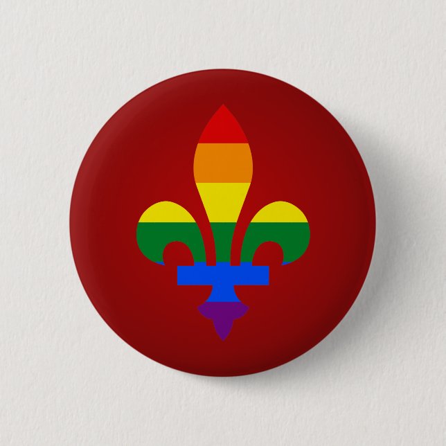 Schaltfläche für den LGBT-Stolz Button (Vorderseite)