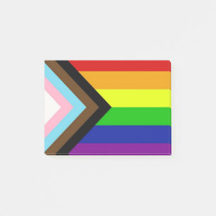 Schaltfläche für den LGBTQ+-Status Post-it Klebezettel