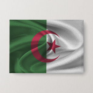 Schaltfläche für die algerische Flagge Button