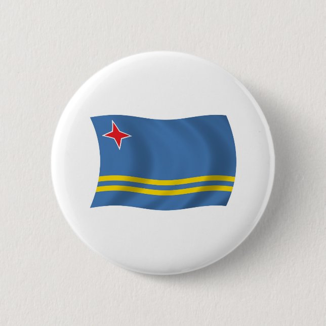 Schaltfläche für die Aruba-Flagge Button (Vorderseite)