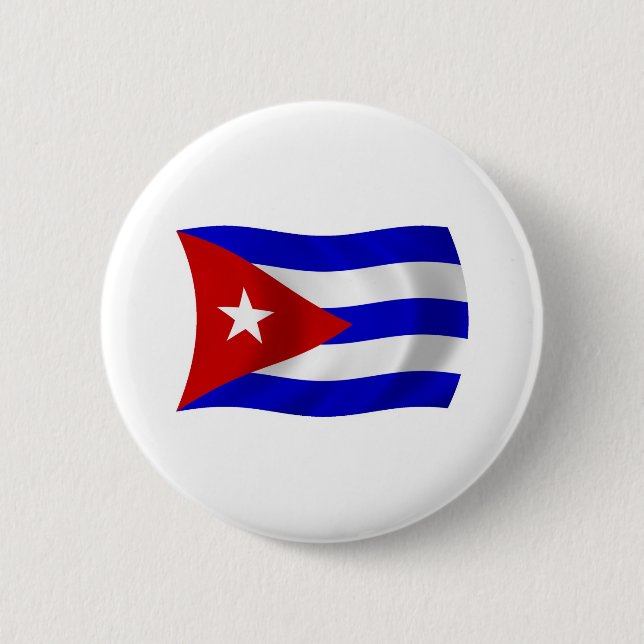 Schaltfläche für die Cuba-Flagge Button (Vorderseite)