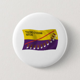 Schaltfläche für die Fahne Tohono O'odham Nation Button