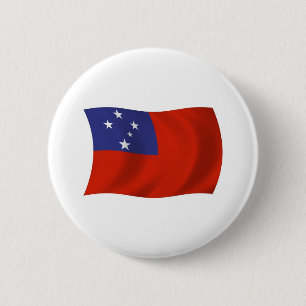 Schaltfläche für die Flagge von Samoa Button