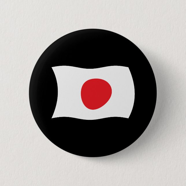 Schaltfläche für die japanische Flagge Button (Vorderseite)