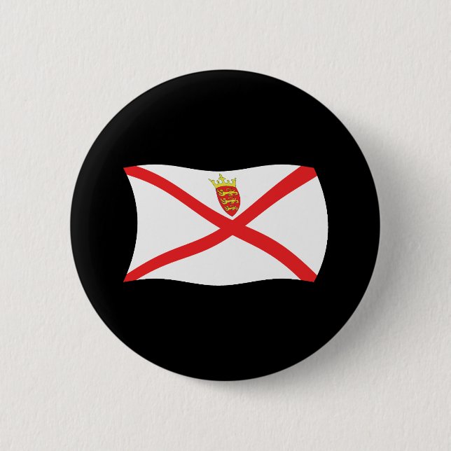 Schaltfläche für die Jersey-Flagge Button (Vorderseite)