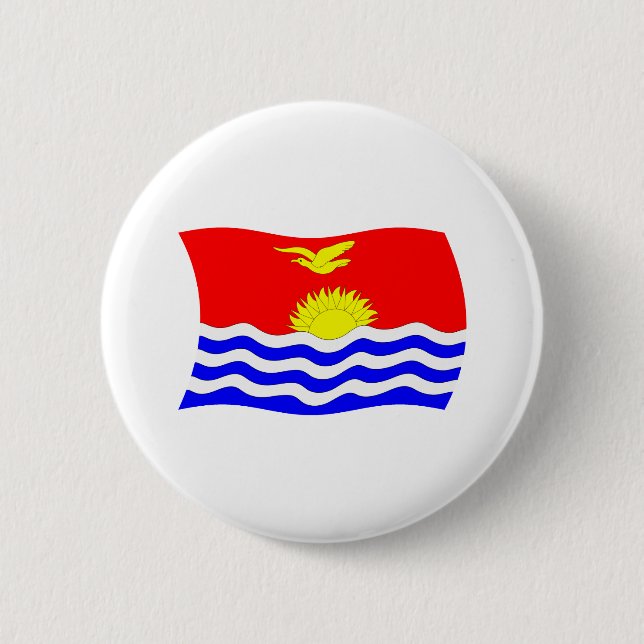 Schaltfläche für die Kiribati-Flagge Button (Vorderseite)