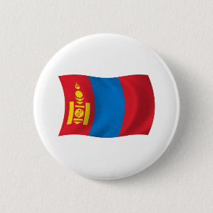 Schaltfläche für die mongolische Flagge Button