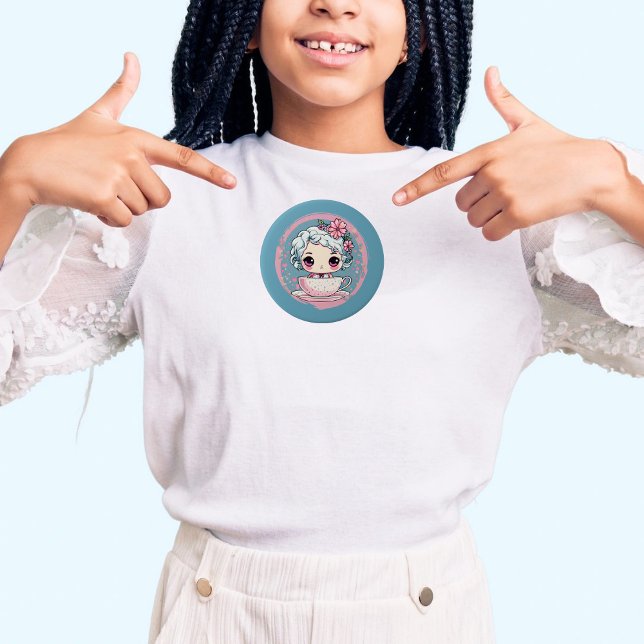 Schaltfläche für die niedliche Puppe Button (Von Creator hochgeladen)