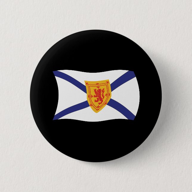 Schaltfläche für die Nova Scotia-Flagge Button (Vorderseite)