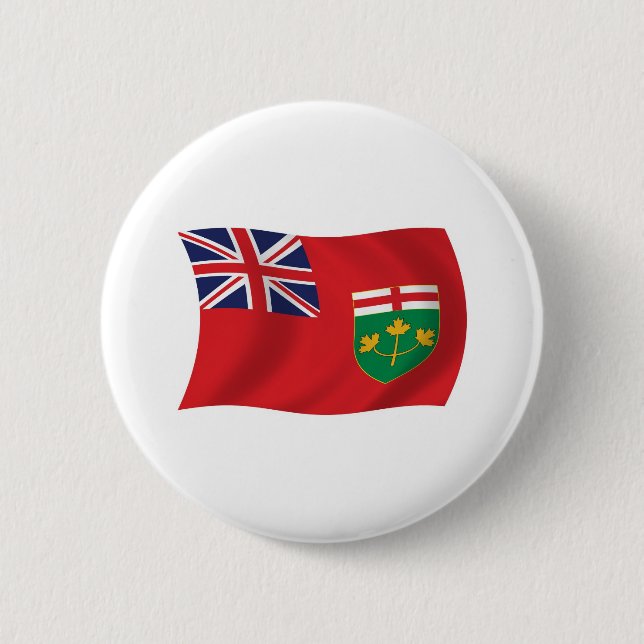 Schaltfläche für die Ontario-Flagge Button (Vorderseite)