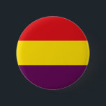 Schaltfläche für die republikanische Flagge Repúbl Button<br><div class="desc">Spanische republikanische Flagge - República Española Button Button</div>