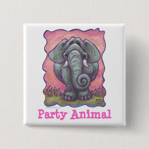 Schaltfläche für Elephant-Party Button