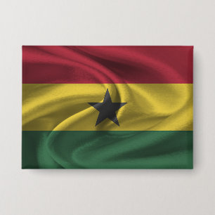 Schaltfläche für Ghana-Flag Button