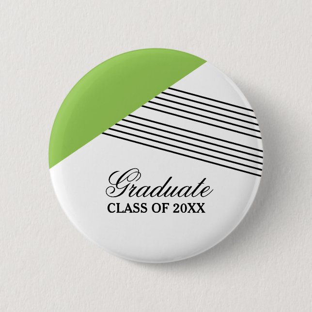 Schaltfläche für grünen Abschluss geometrischer St Button (Vorderseite)