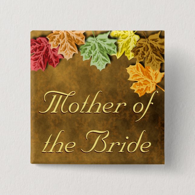 Schaltfläche für Herbstunterschiede Button (Vorderseite)