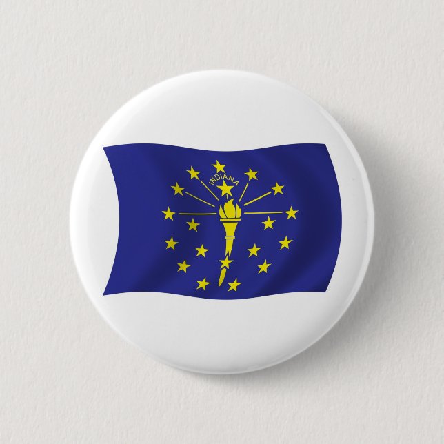 Schaltfläche für Indiana-Flag Button (Vorderseite)