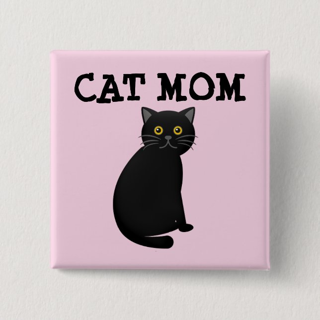 SCHALTFLÄCHE FÜR KATZE-MAMA BUTTON (Vorderseite)