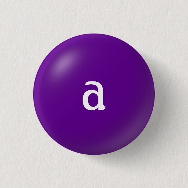 Schaltfläche für Monogramm Button (Vorderseite)