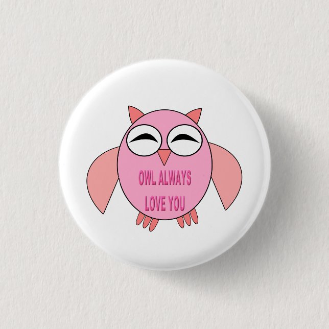 Schaltfläche für niedliche Liebe Button (Vorderseite)