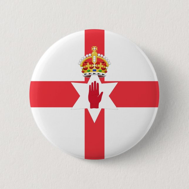 Schaltfläche für Nordirland Button (Vorderseite)
