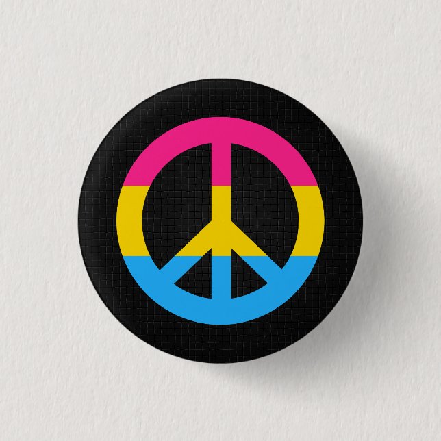Schaltfläche für Pansexuellen-Flag Button (Vorderseite)