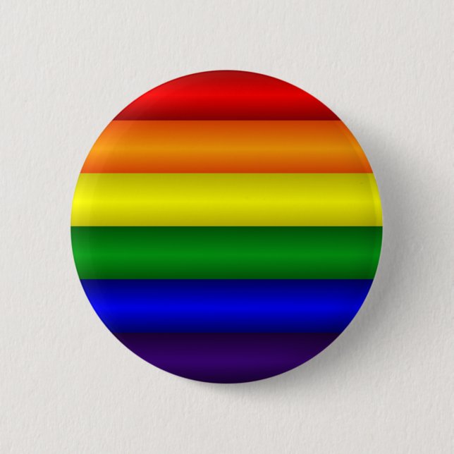 Schaltfläche für Regenbogenfahne Button (Vorderseite)