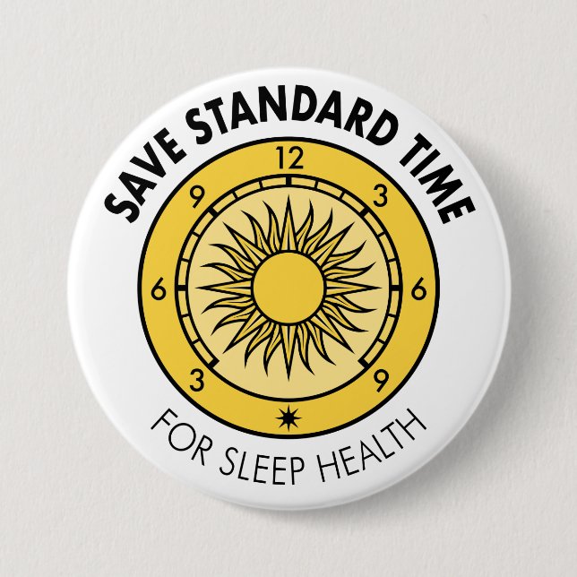 Schaltfläche für SST-Logo "For Sleep Health" Button (Vorderseite)