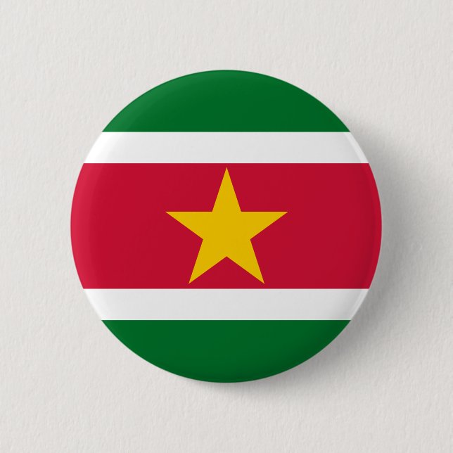 Schaltfläche für Suriname Button (Vorderseite)