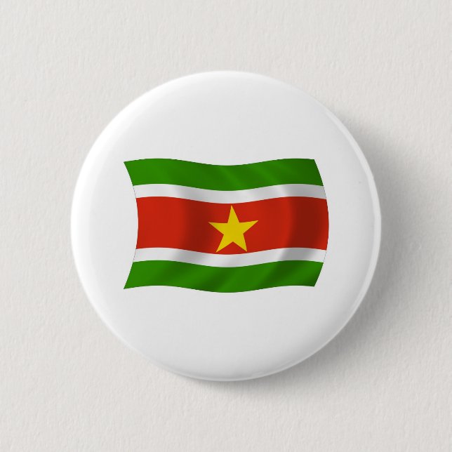 Schaltfläche für Suriname-Flag Button (Vorderseite)