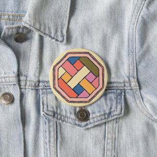 Schaltfläche für traditionelle koreanische Muster Button