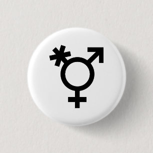 Schaltfläche für Transgender-Symbol Button