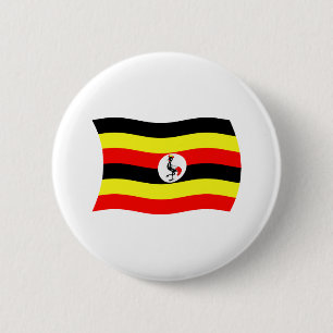 Schaltfläche für Uganda-Flagge Button
