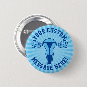Schaltfläche für Uterus Grafik + Benutzerdefiniert Button