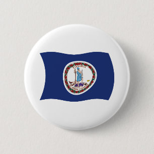 Schaltfläche für Virginia-Flagge Button