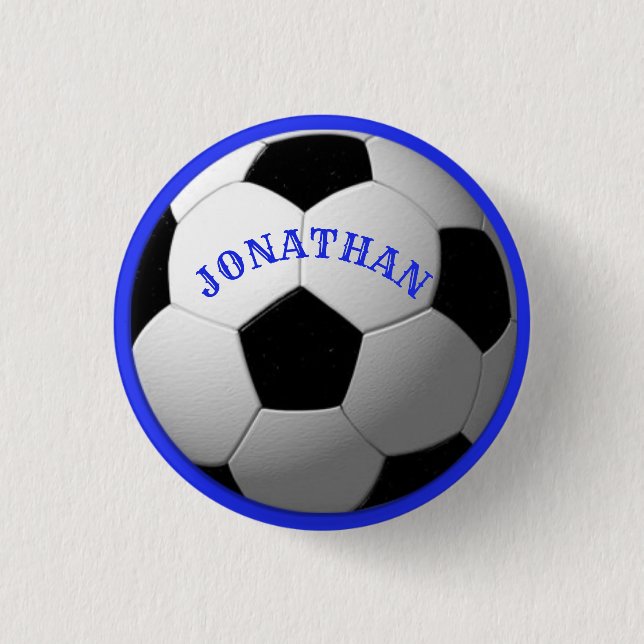 Schaltfläche "Fußball-Kindname" Button (Vorderseite)