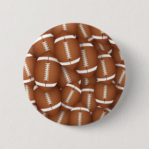 Schaltfläche Fußball-Muster Button
